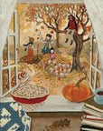 Autumn's Window Mini - 100 Piece Mini Puzzle