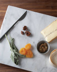 Fox Run Marble Pastry Board, White, 16"x 12"