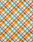 Vibrant Plaid Stone Wrapping Paper