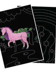 Scratch & Scribble - Magical Unicorns DIY Craft Kit for Kids