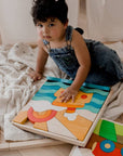 Ocean Scene Puzzle and Play Set