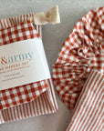 Papaya Bread Makers Set, bread bag & bowl cover