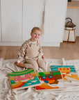 Ocean Scene Puzzle and Play Set