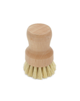 Fox Run Small Natural Dish Brush with Fiber Bristles, 3"