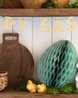 VES1002 - Vintage Happy Easter Glitter Banner