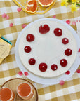Strawberry Beeswax Birthday Candles