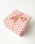 1.5" Woven Cotton Woodrose Double Stripes Ribbon