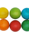 48mm Wooden Balls Set of 6