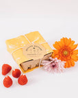 Strawberry Beeswax Birthday Candles
