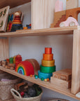 Natural Coloured Stacking Bowls