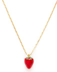 Summer Strawberry Necklace