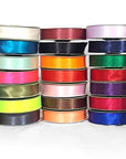 ~7/8"Luster Double Face Satin Ribbon, Sage Green