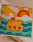 Ocean Scene Puzzle and Play Set
