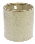 Logan Wall Vase - Sm - Flecked White