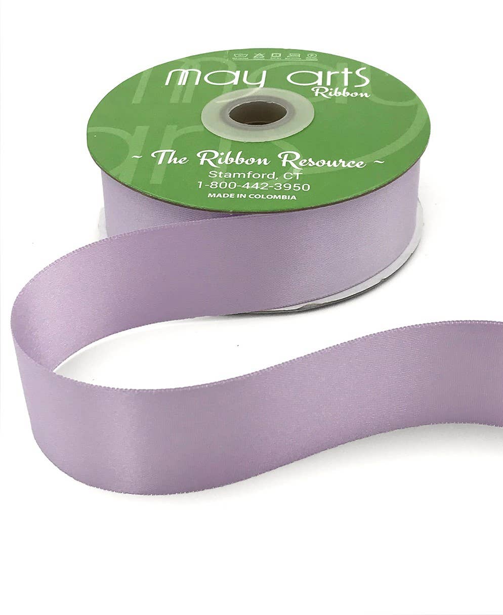 ~1.5" (38MM) Double Face Satin Ribbon, Lavender