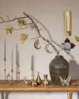 Brass Candle Sconce