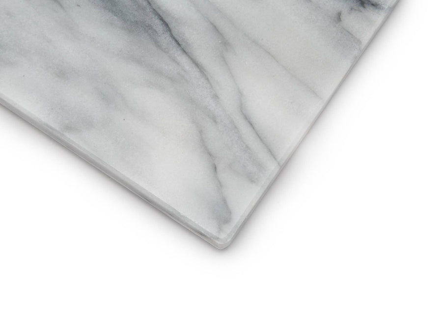 Fox Run Marble Pastry Board, White, 16"x 12"
