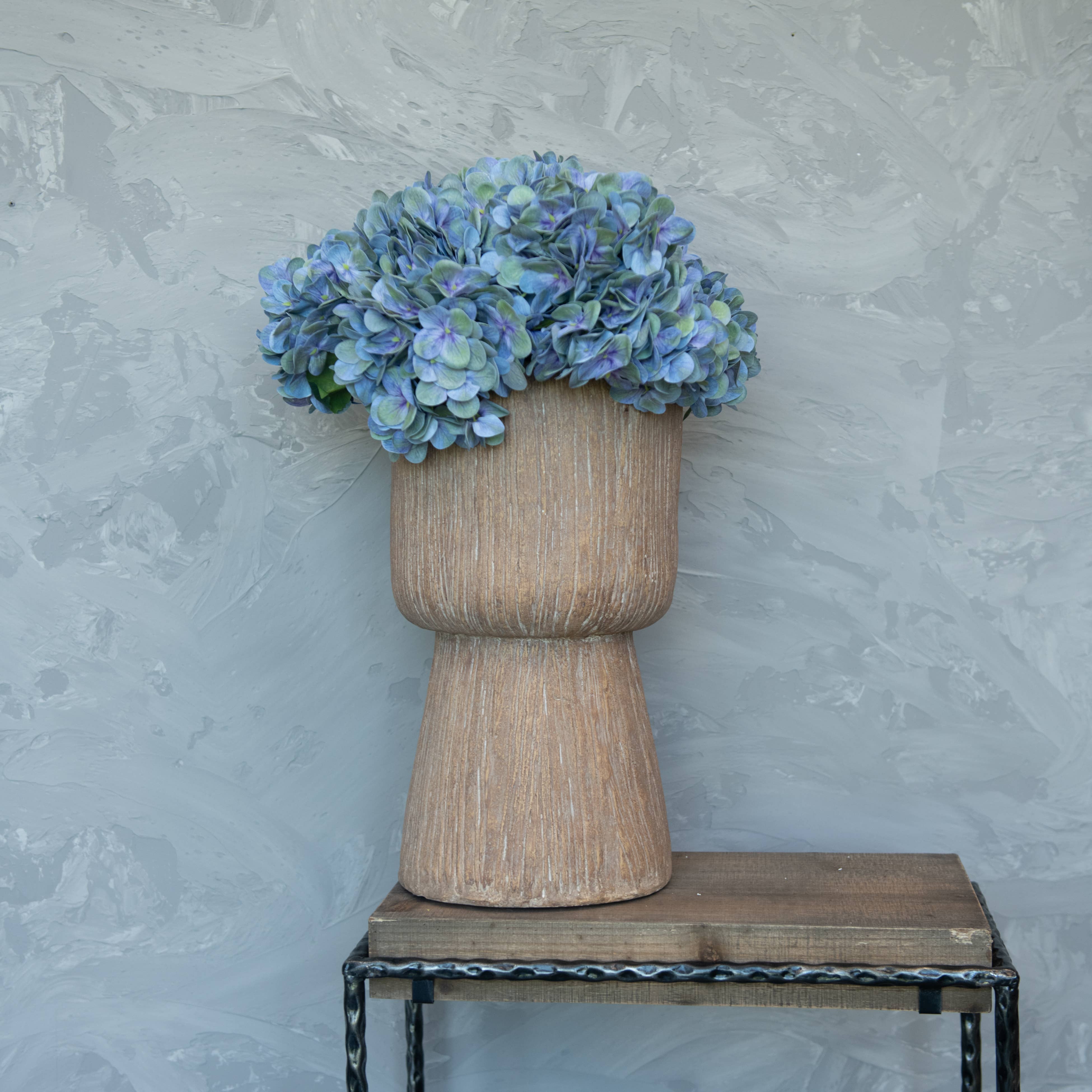 Blue Hydrangea Stem