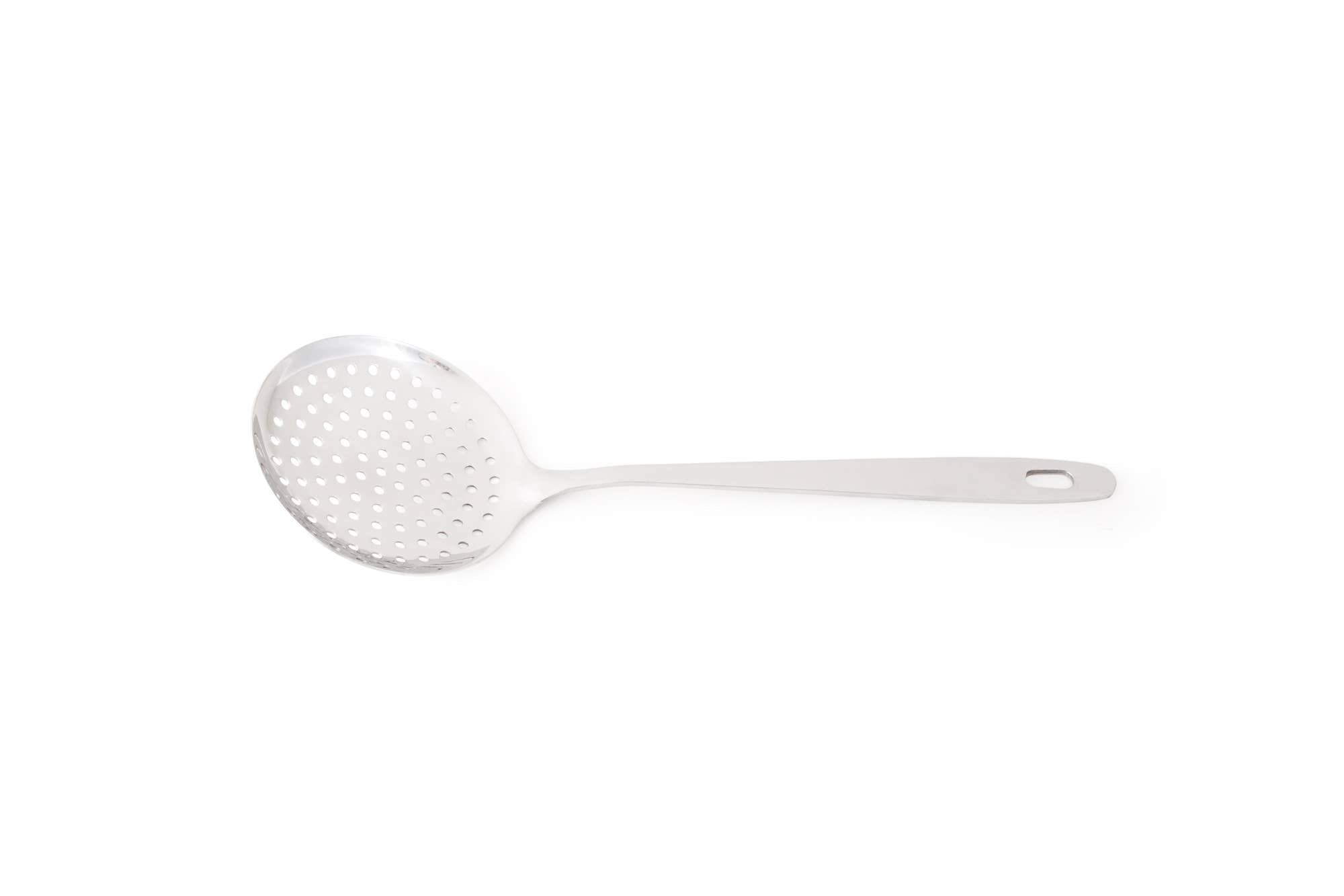 Fox Run Stainless Steel Skimmer Spoon, 13"