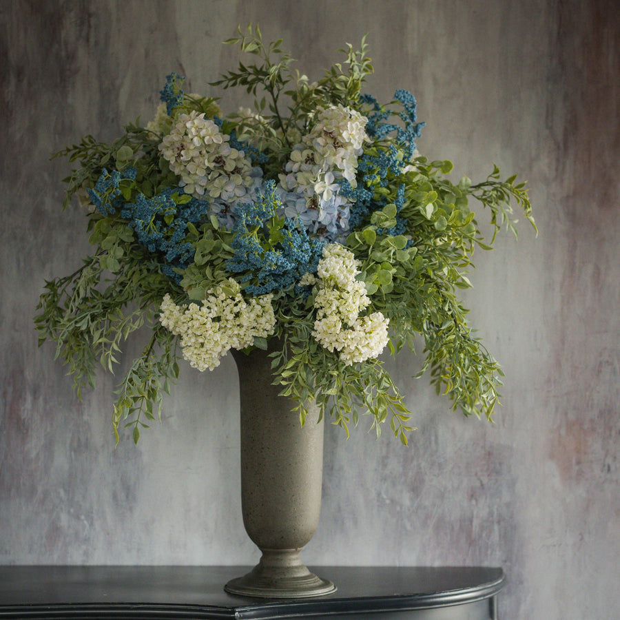 White Hydrangea Spray Stem
