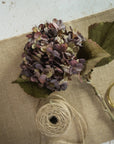Beige and Purple Hydrangea Spray