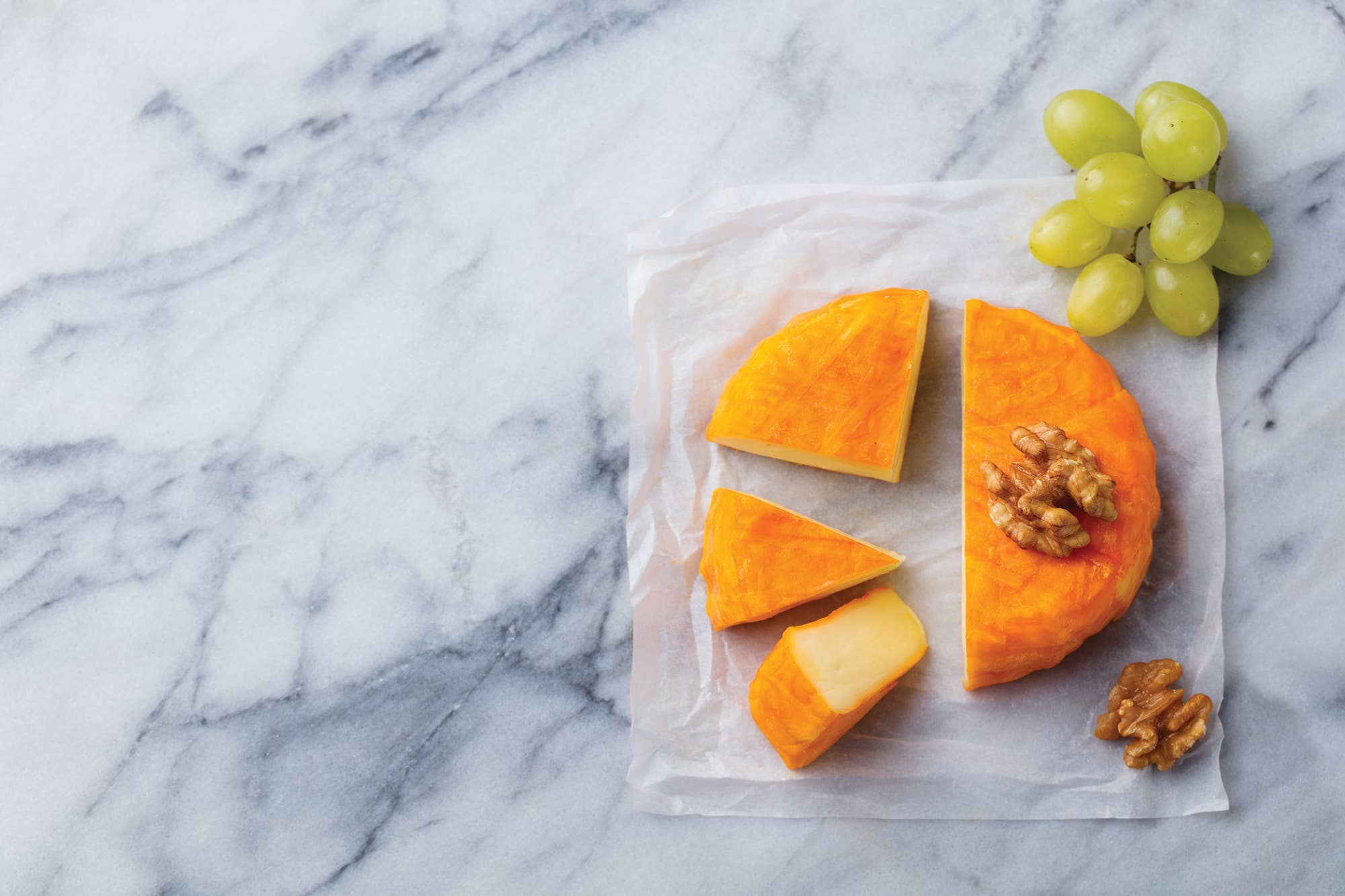 Fox Run Marble Pastry Board, White, 16" x 20" x 0.75"