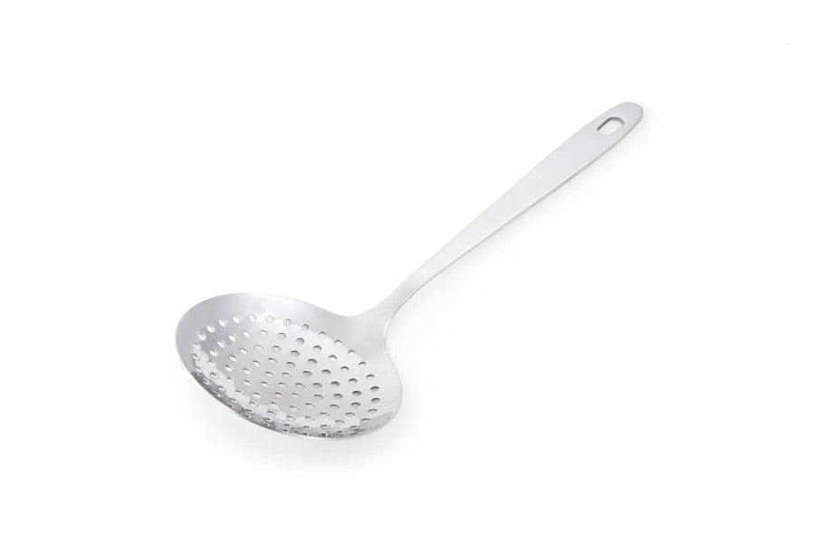 Fox Run Stainless Steel Skimmer Spoon, 13"
