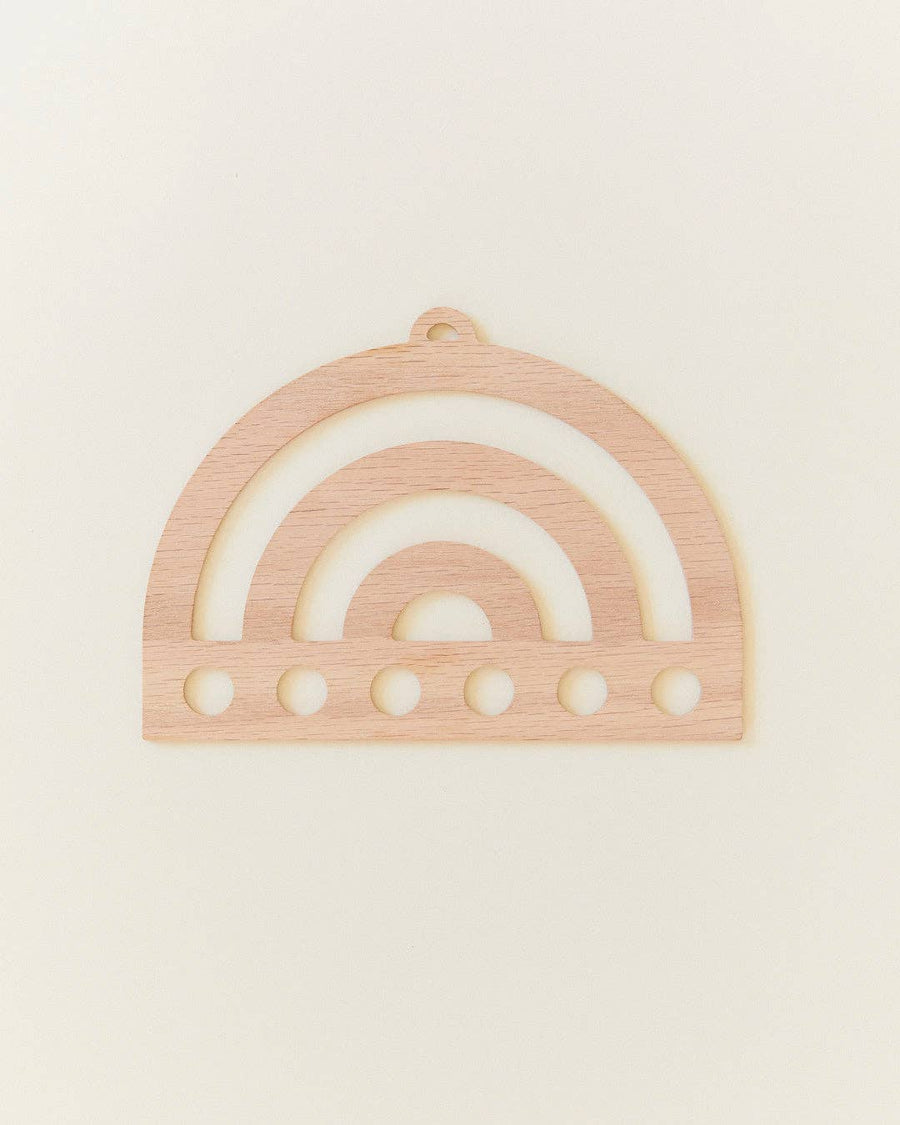 Wooden Rainbow Display for Playsilks, Cloth, Waldorf Toys