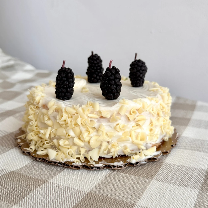 Blackberry Birthday Candles