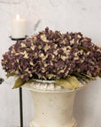 Beige and Purple Hydrangea Spray