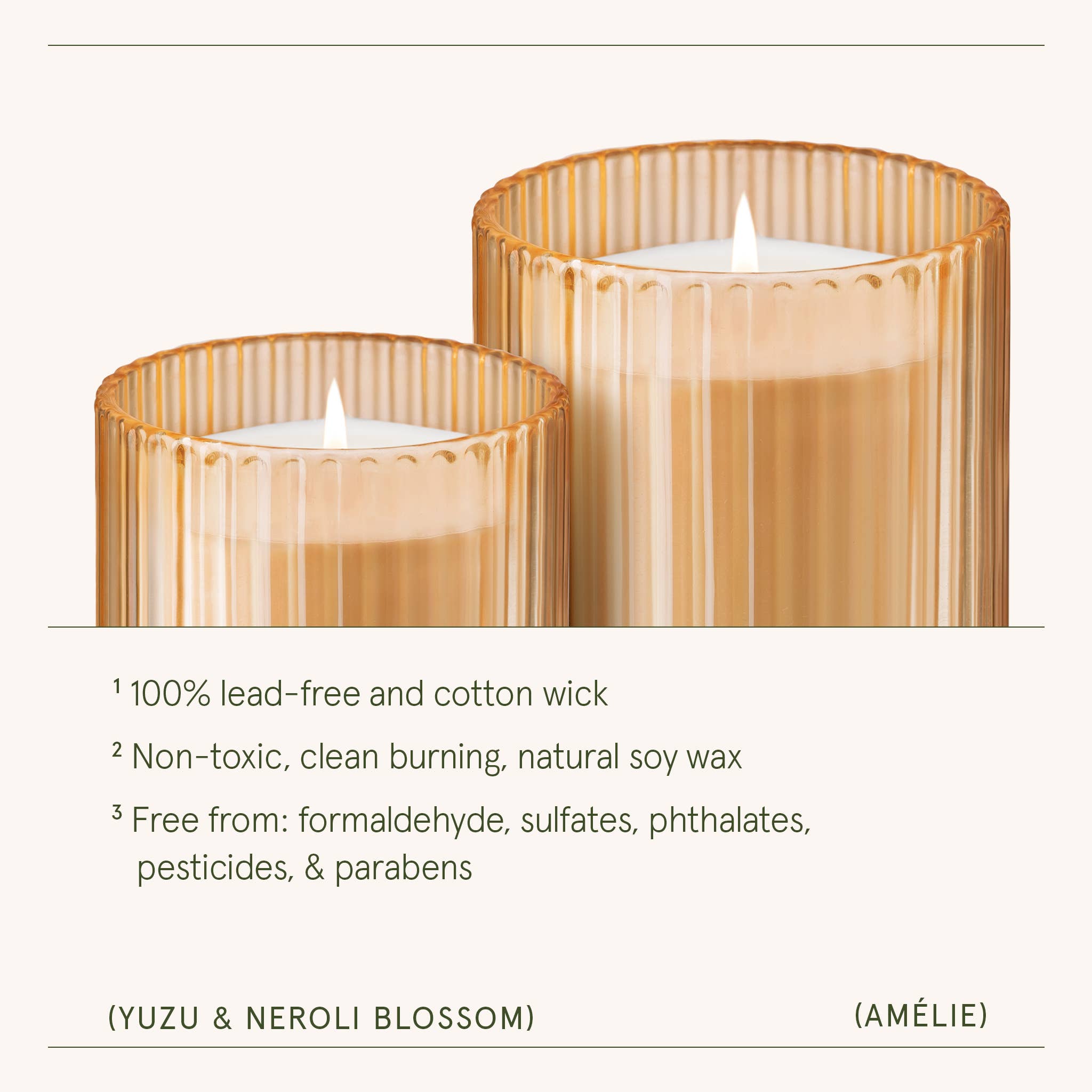 Amélie - Yuzu & Neroli Blossom 7oz Candle