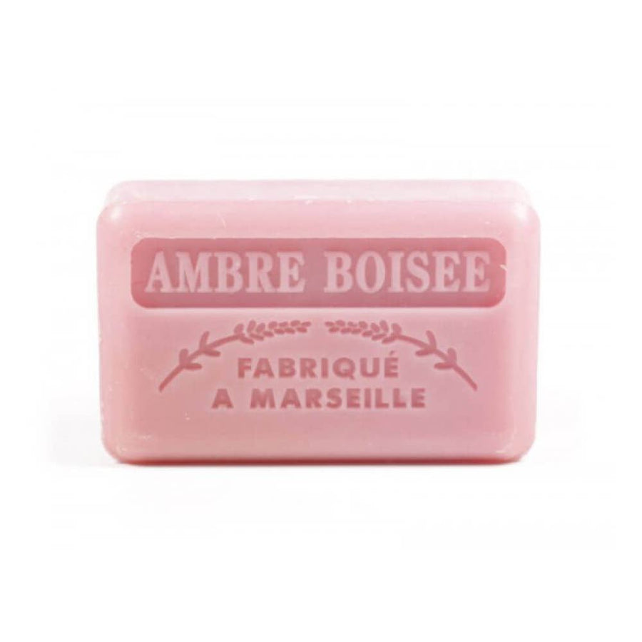 Woody Amber - French soap with organic shea butter 125g