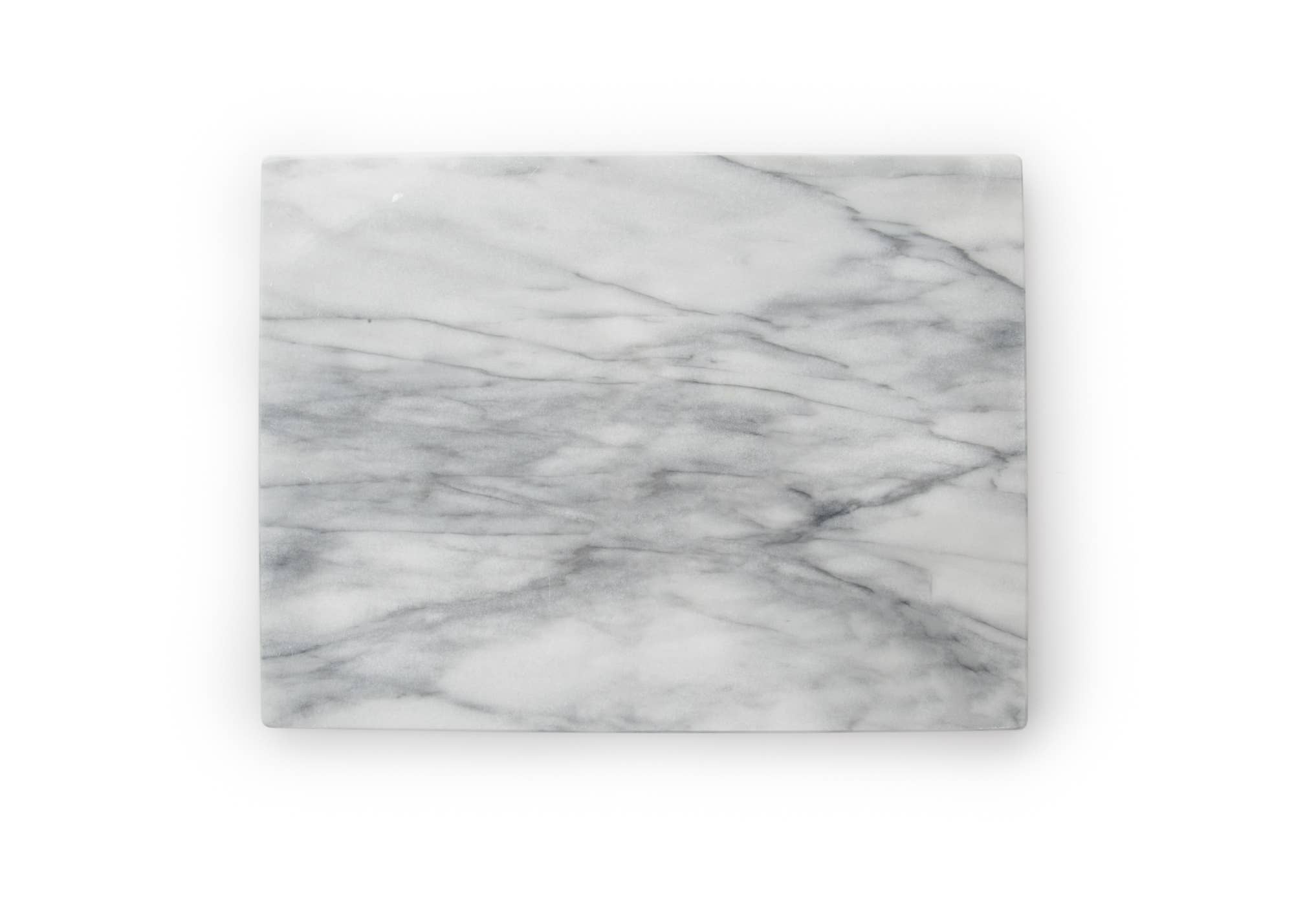 Fox Run Marble Pastry Board, White, 16"x 12"