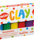 Mini Clay, 6 Vibrant Colors