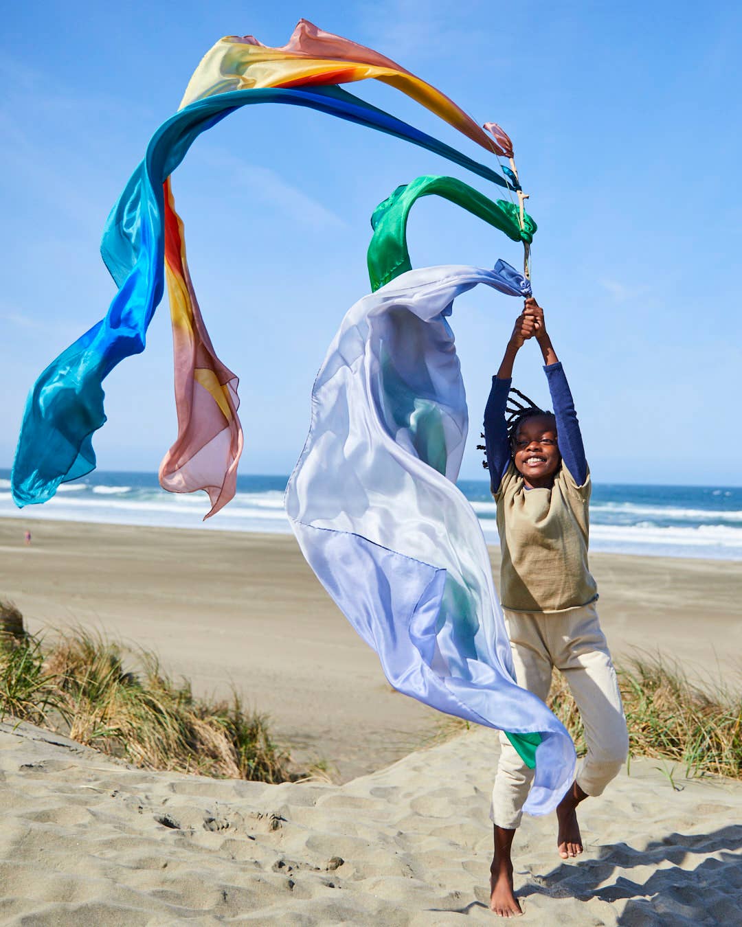 Giant Forest Playsilk - 100% Natural Silk for Fort Building!