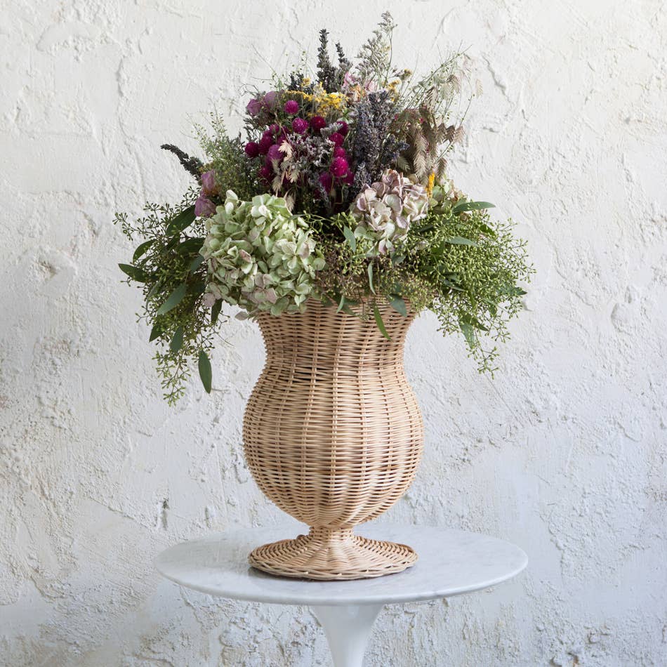 Rattan Vase Olympia