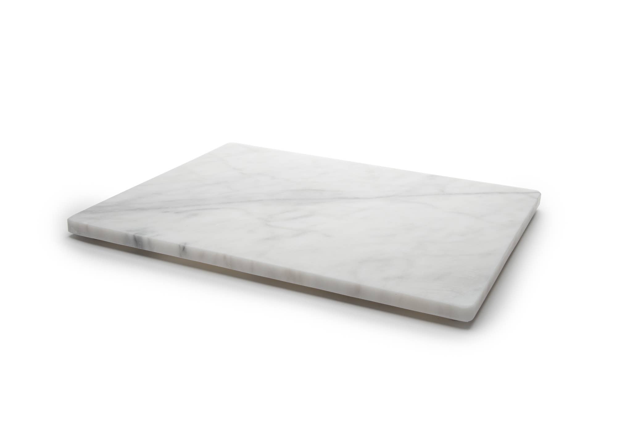 Fox Run Marble Pastry Board, White, 16" x 20" x 0.75"