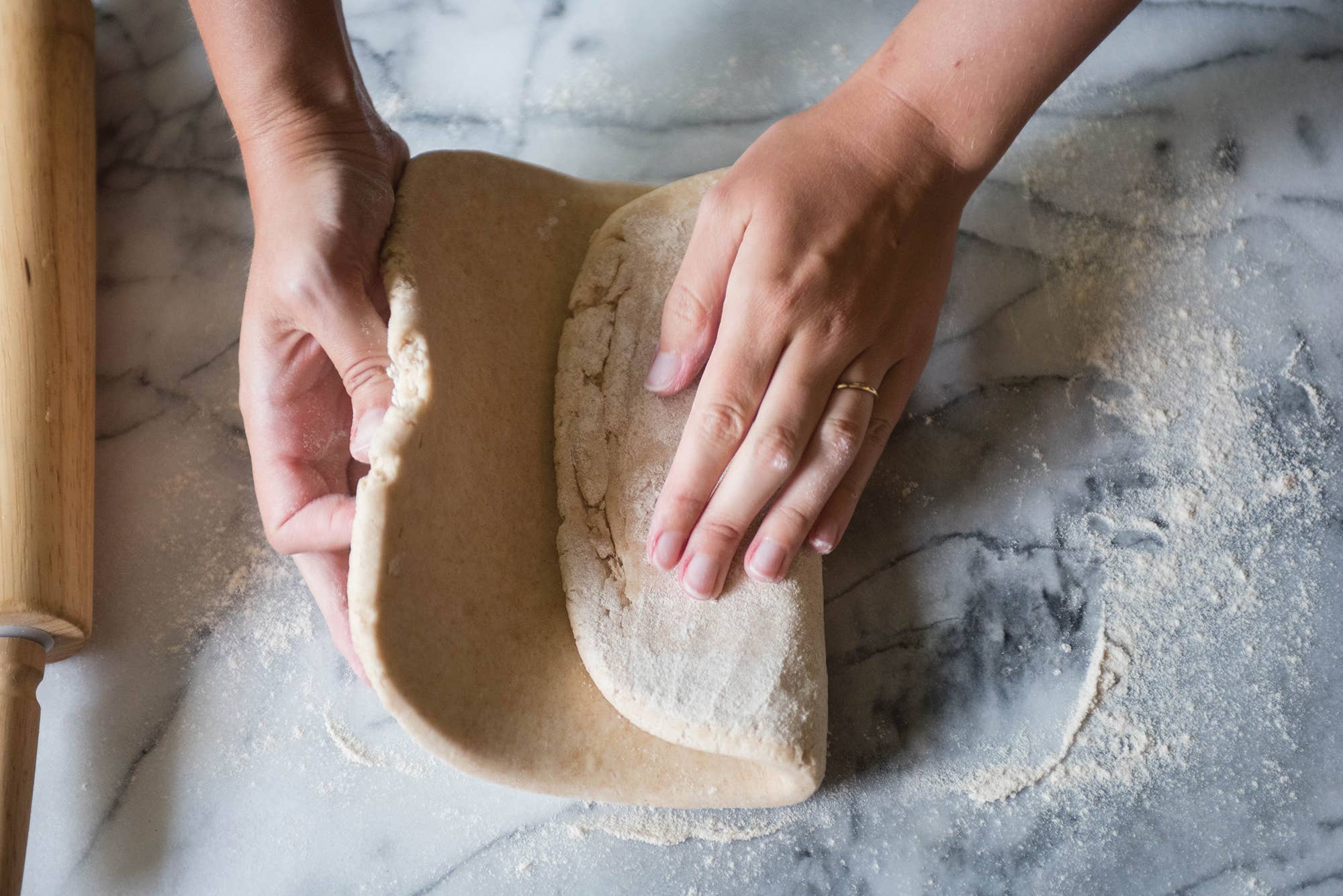 Fox Run Marble Pastry Board, White, 16"x 12"