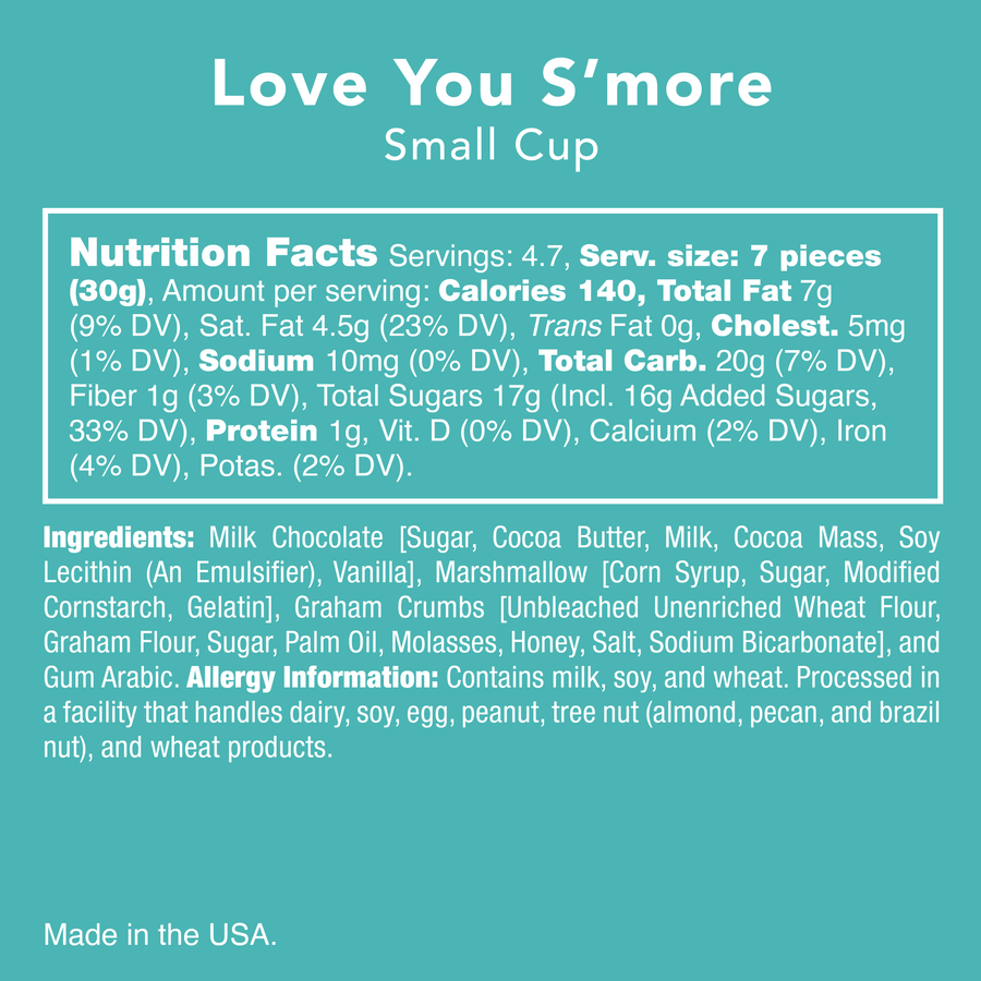 Love You S'more Candy Jar