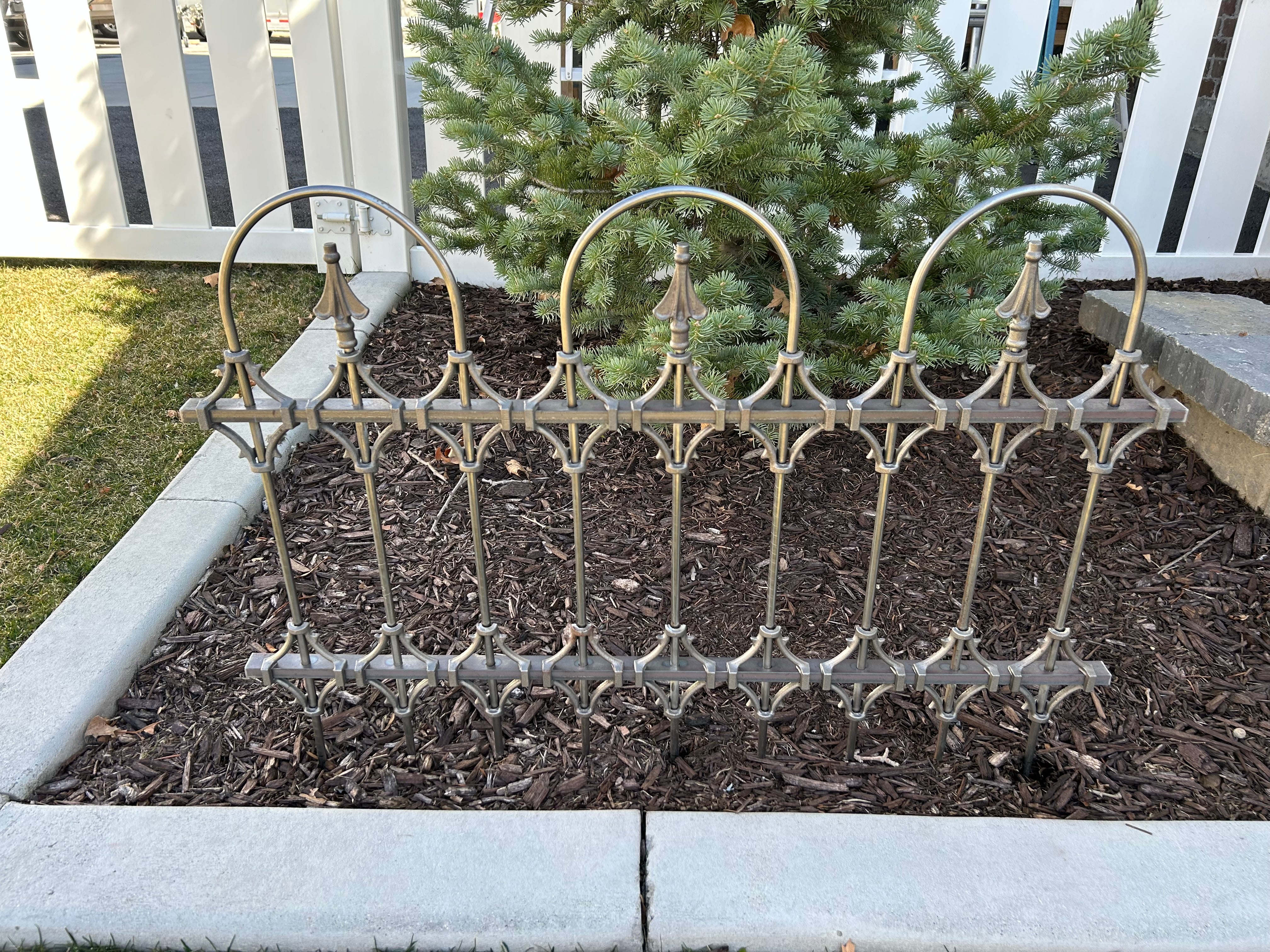 Push in fence panel