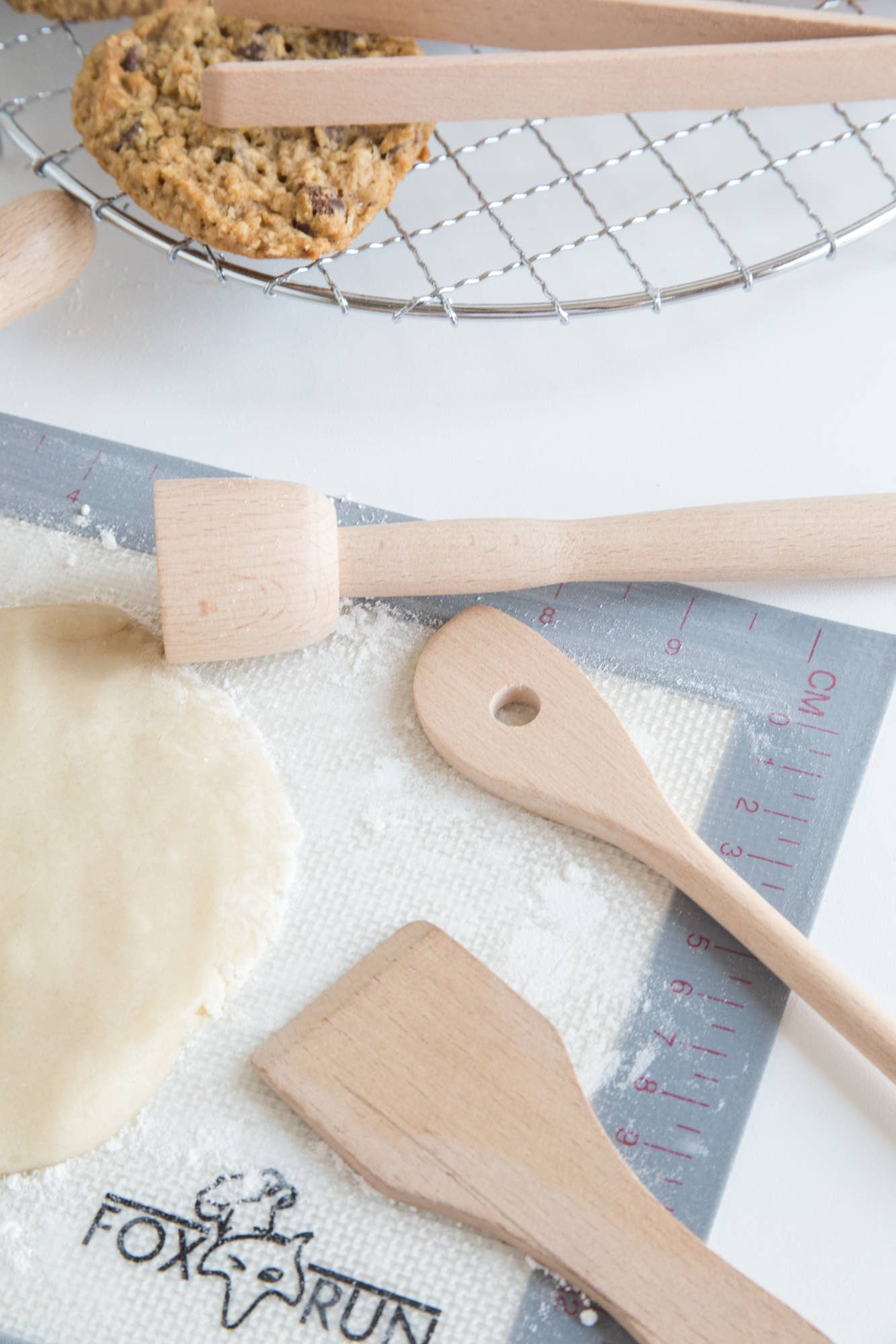 Fox Run Wooden Kitchen Tools Set, 9-Pieces