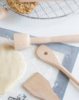 Fox Run Wooden Kitchen Tools Set, 9-Pieces