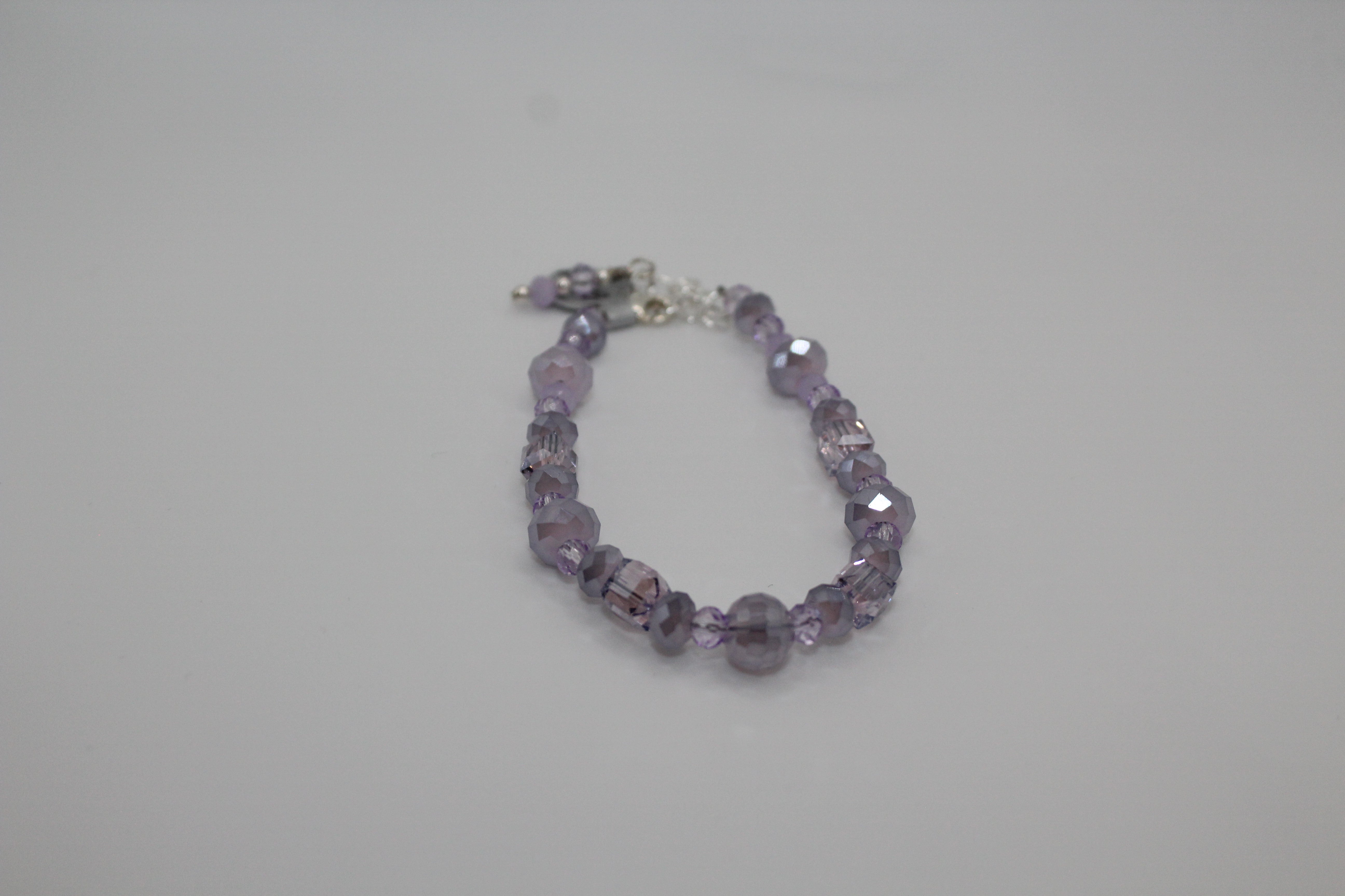 Lavender Crystal Bracelet