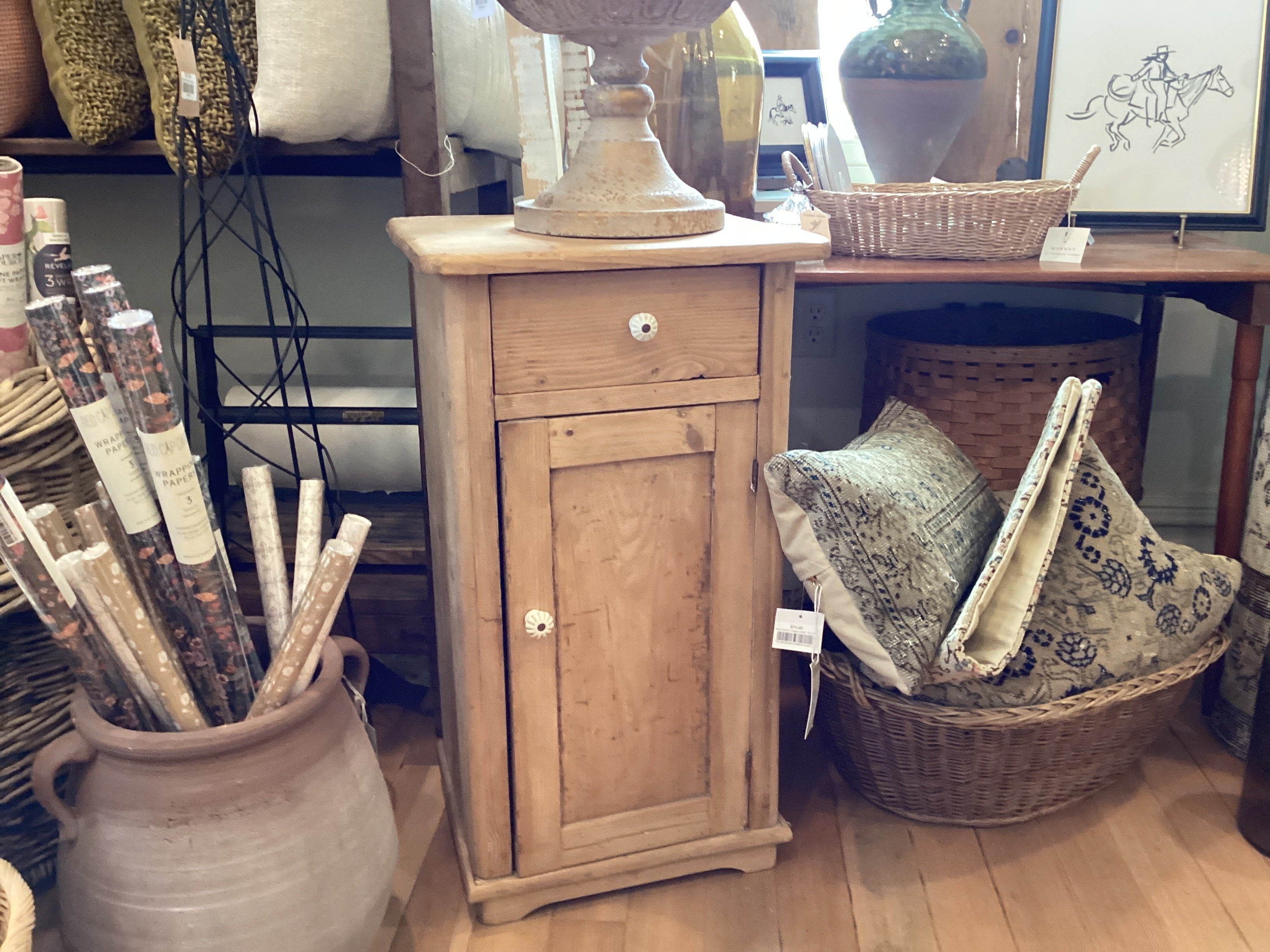Small Pine Cabinet