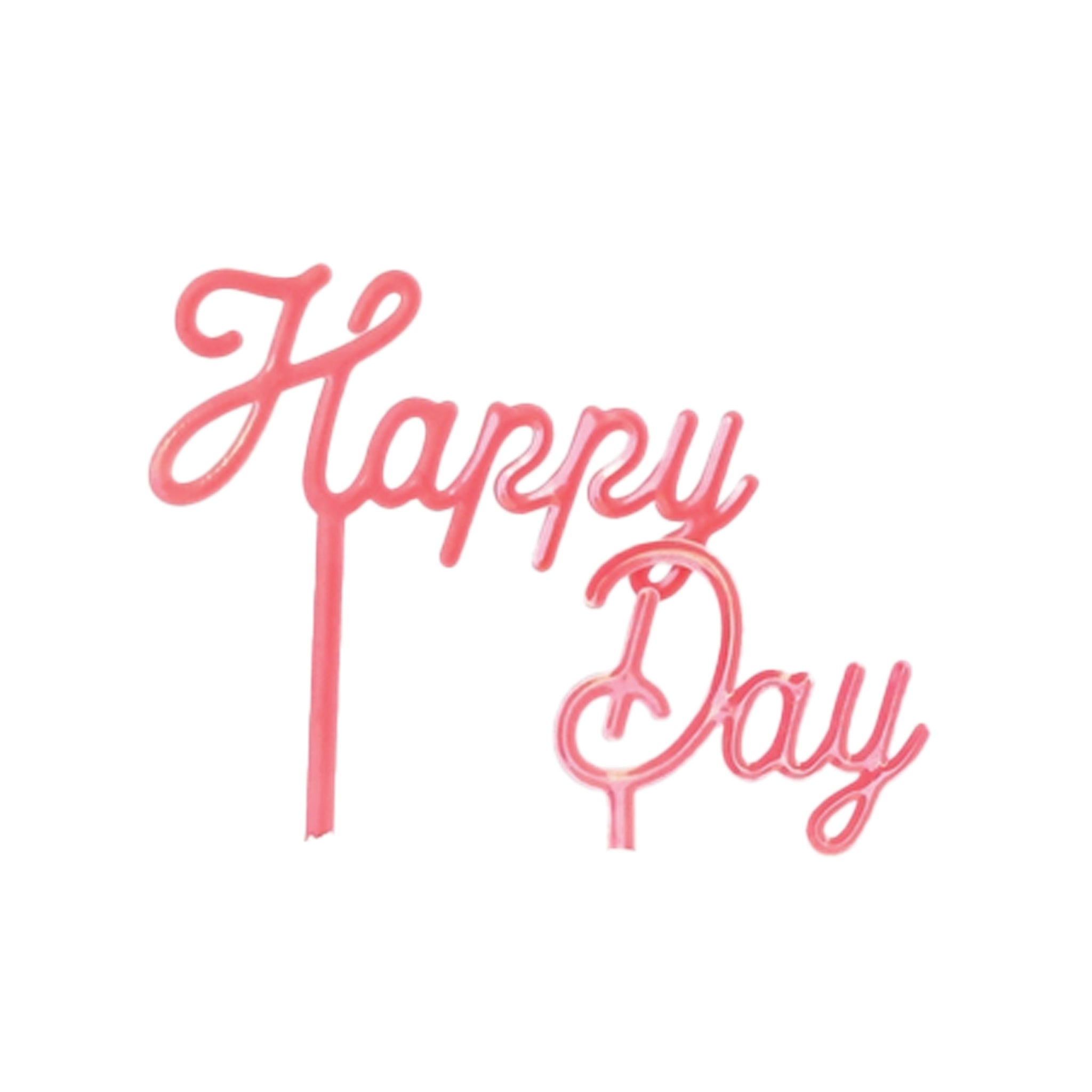 Happy Day Cake Topper