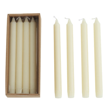 Unscented Taper Candles In Box