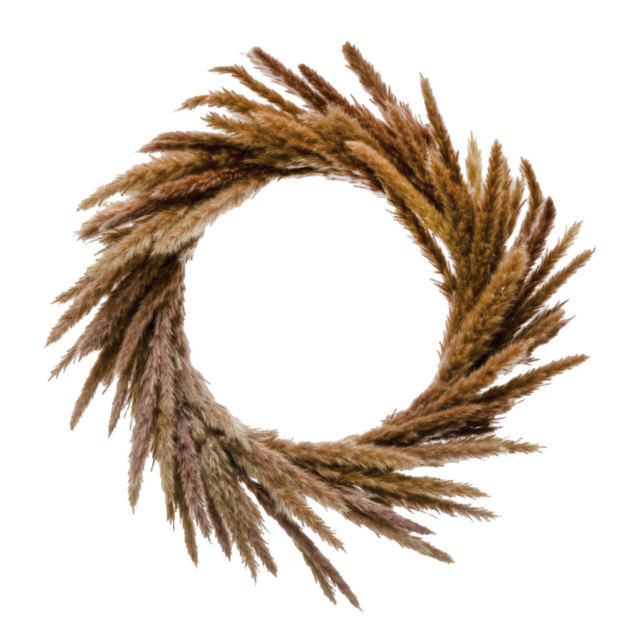 Dried Natural Reed Wreath