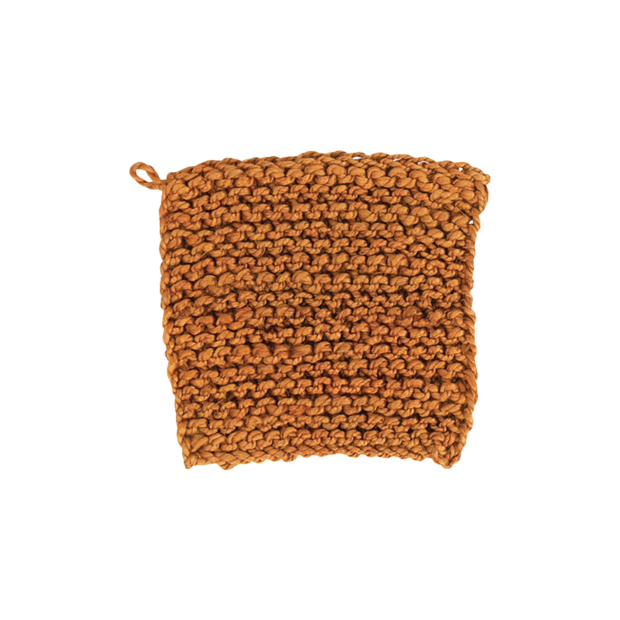 Jute Crocheted Pot Holder