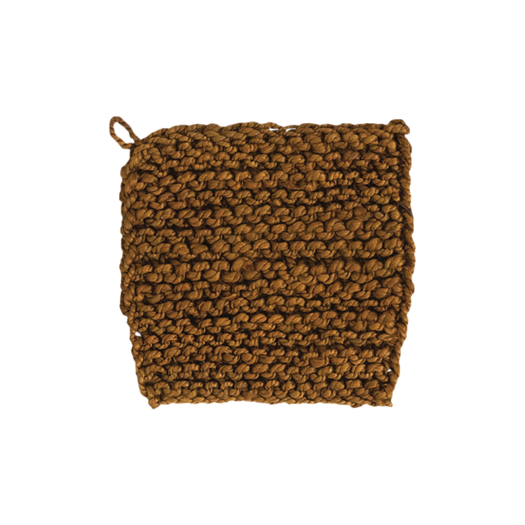 Jute Crocheted Pot Holder