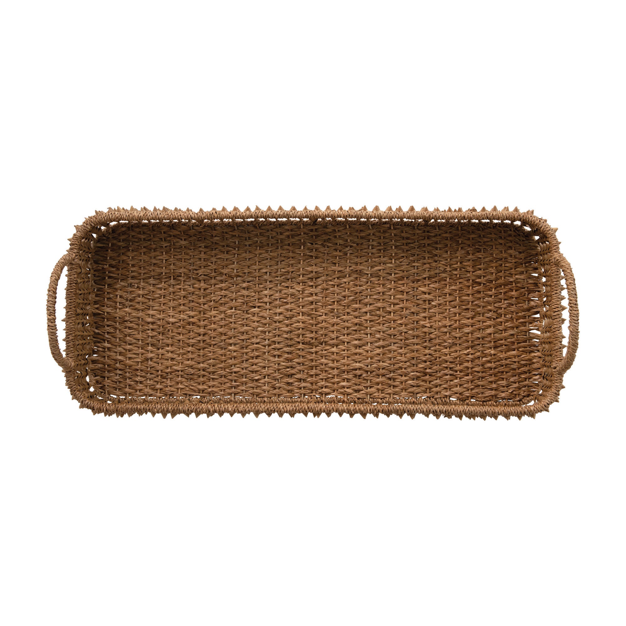 Woven Tray with Handles